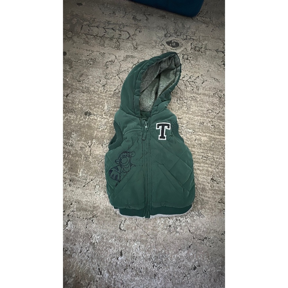 tigger green vest 6-9m
